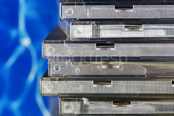 Az cd kutuları kullanılmış teknoloji Stok fotoğraf © marekusz