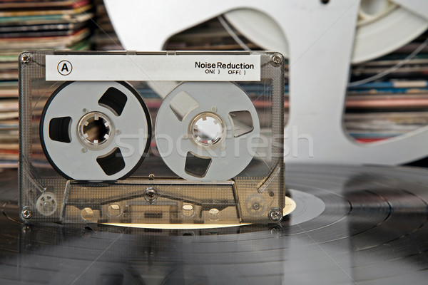 compact cassette and other stuff from that times Stock photo © marekusz