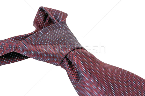 Nyakkendő közelkép fehér férfi művészet szövet Stock fotó © marekusz