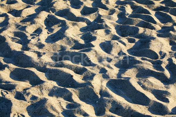 Surface of a beach sand  in the summer time Stock photo © marekusz