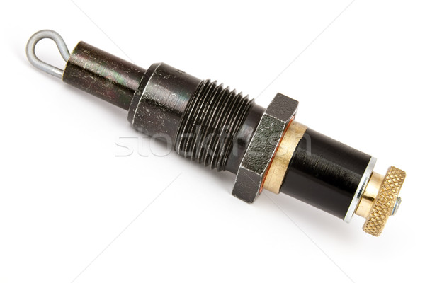 [[stock_photo]]: Lueur · plug · combustion · diesel · démarrage · faible