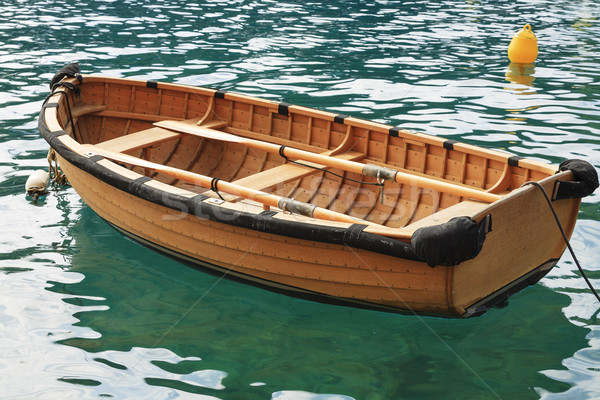 Small fishing boat on the water Stock photo © marekusz