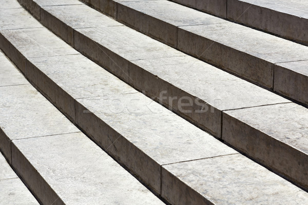 Granit Treppe tragen up schließen Stock foto © marekusz