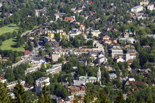 City center of Zakopane Stock photo © marekusz