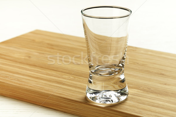 Stock photo: Empty glass 