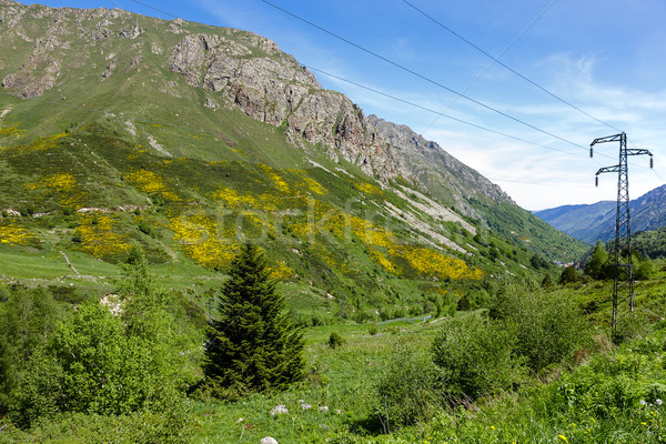 Fransa sınır Andorra güzellik dağ seyahat Stok fotoğraf © marekusz