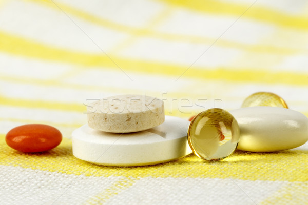 Assorted pills Stock photo © marekusz