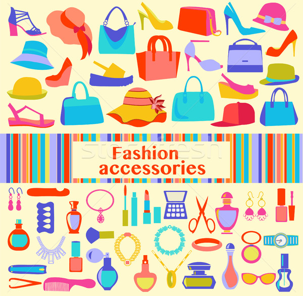 Background  of  fashion Women accessories Stock photo © Margolana