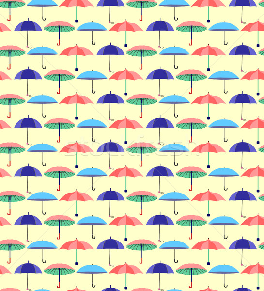 Background with umbrellas Stock photo © Margolana