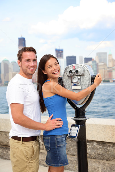 Tourists Couple - Tourism New York, USA Stock photo © Maridav