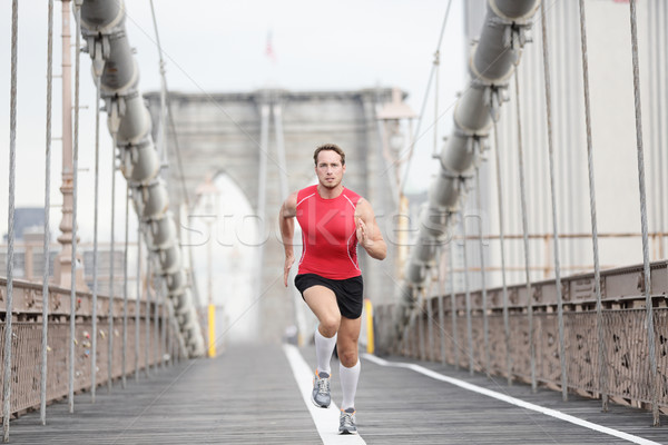Сток-фото: работает · Runner · человека · скорости · мужчины · спортсмена