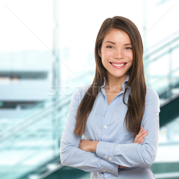 Successful business woman confident portrait Stock photo © Maridav