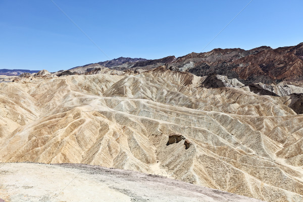 Stock photo: Death Valley Zabriskie Point landscape