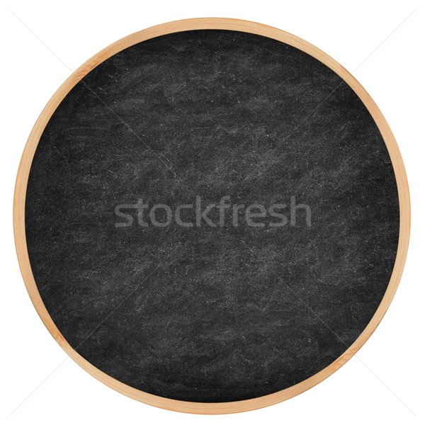 Round chalkboard / blackboard circle Stock photo © Maridav