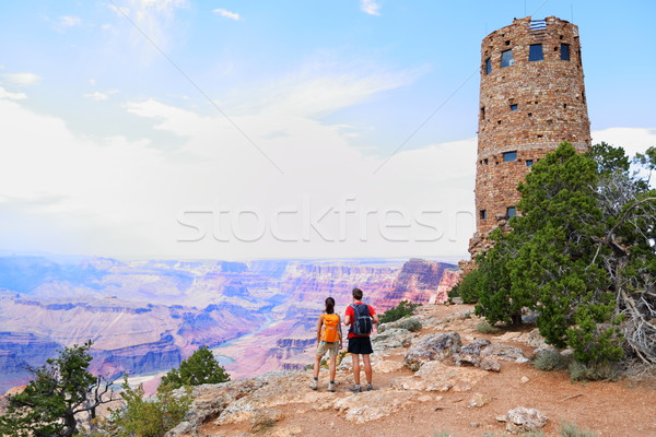 Grand Canyon people Stock photo © Maridav