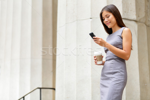 Attorney - young asian woman lawyer Stock photo © Maridav