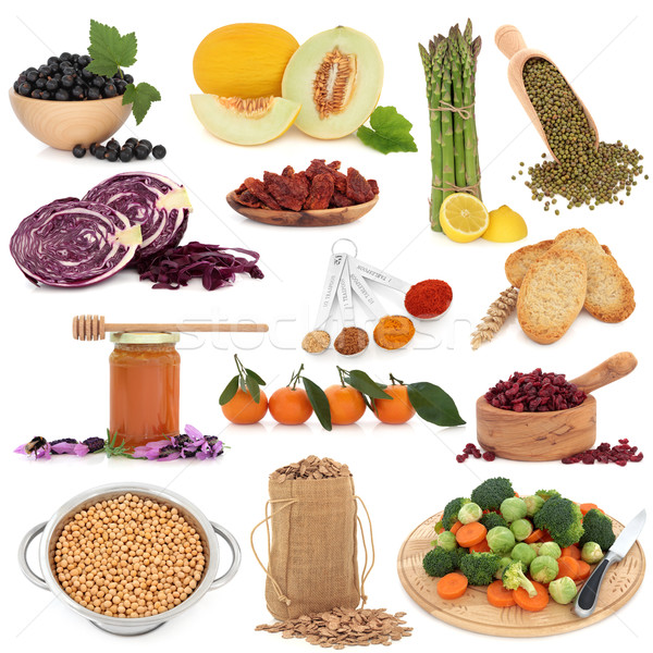 Healthy Food Sampler Stock photo © marilyna