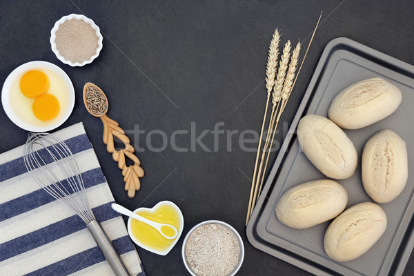 Bread Dough Rolls Stock photo © marilyna