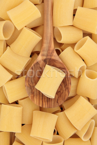 Paccheri Pasta Stock photo © marilyna