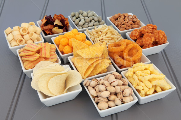 Snack Food Selection Stock photo © marilyna