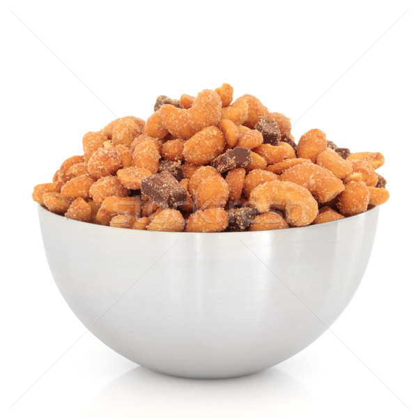 Chocolate Chunks and Cashew Nuts Stock photo © marilyna
