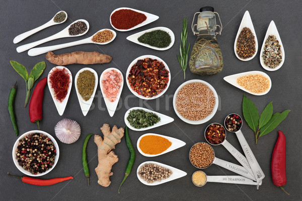 Culinair kruiden specerijen kruid Spice rosmarijn Stockfoto © marilyna