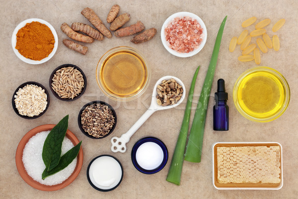 Skincare Ingredients to Soothe Psoriasis Stock photo © marilyna