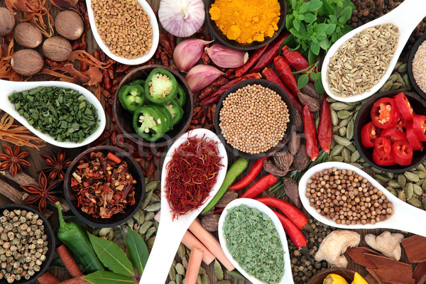 Stock photo: Spice and Herb Collection