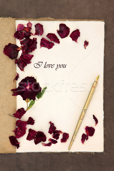 I Love You Letter Stock photo © marilyna