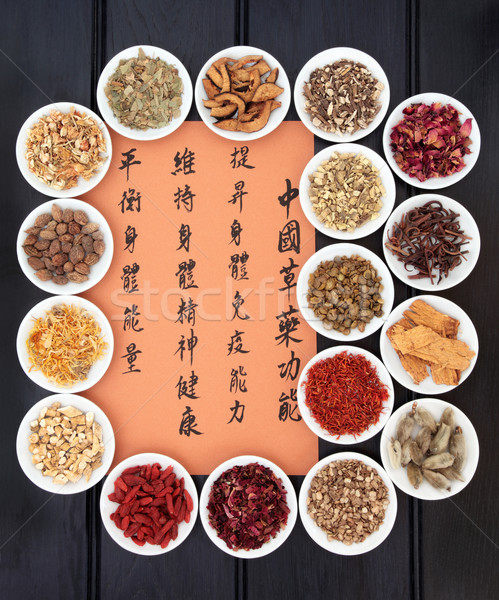 Chinese Healing Herbs Stock photo © marilyna