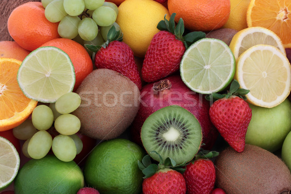 Fresh Fruit Background Stock photo © marilyna