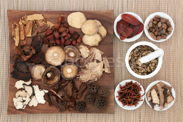 Traditional Chinese Herbal Medicine Stock photo © marilyna