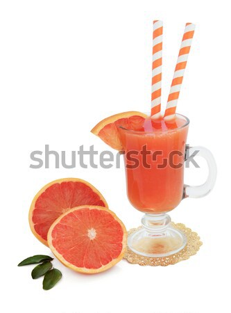 Orange sanguine jus boire verre or [[stock_photo]] © marilyna