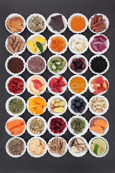 Odporny zdrowia żywności leczniczy herb Zdjęcia stock © marilyna