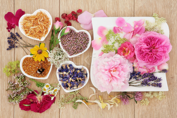 Herbal Medicine Ingredients Stock photo © marilyna