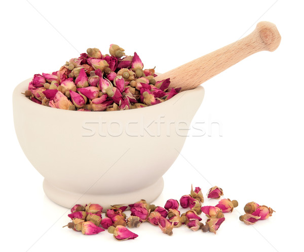 Aumentó flor capullo de rosa flores utilizado tradicional Foto stock © marilyna