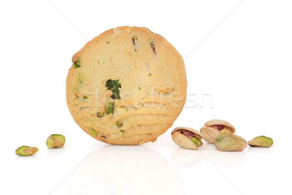 Pistachio Shortbread Biscuits Stock photo © marilyna