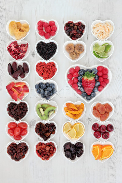 Sağlıklı süper meyve meyve yüksek c vitamini Stok fotoğraf © marilyna