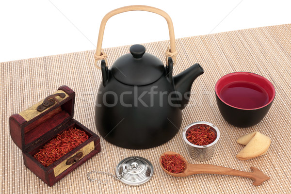 Safflower Herbal Tea Stock photo © marilyna