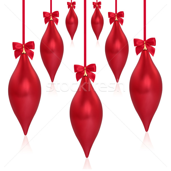 Christmas Droplet Decorations Stock photo © marilyna