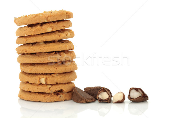 Brazil Nut Cookie Snack Stock photo © marilyna