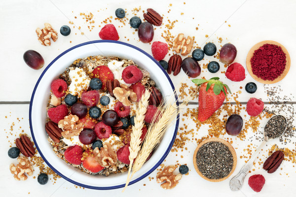 Homemade Healthy Breakfast Super Food Stock photo © marilyna