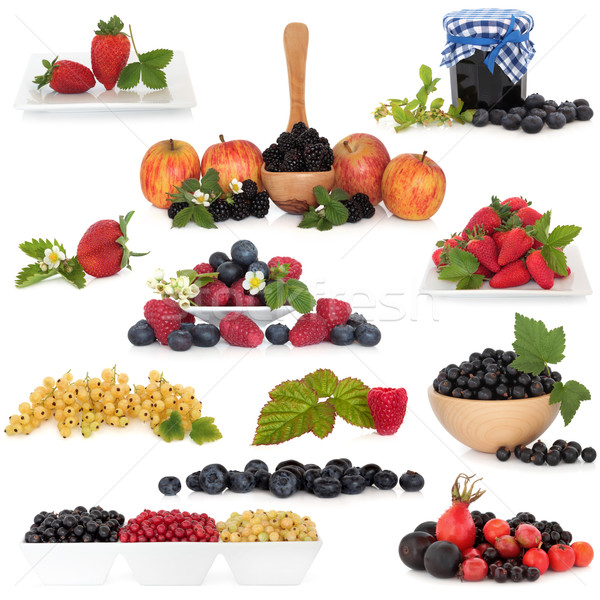 Berry Fruit Collection Stock photo © marilyna
