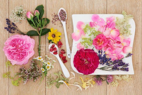 Foto stock: Naturales · flor · hierba