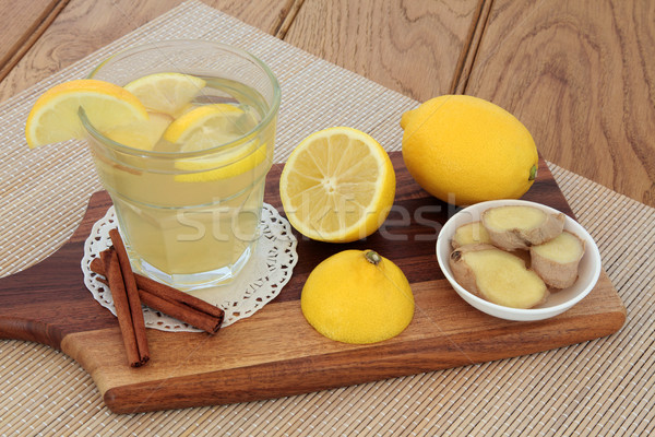 Cold and Flu Soothing  Drink Stock photo © marilyna