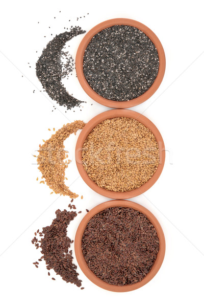 Linseed and Chia Seeds Stock photo © marilyna