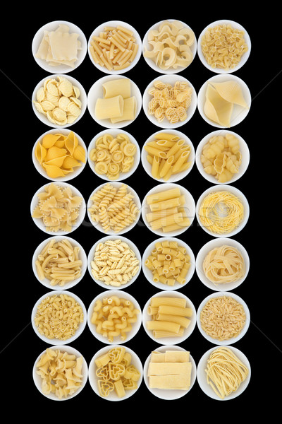 Dried Pasta Selection Stock photo © marilyna