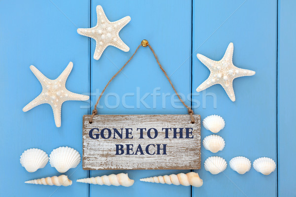 Gone to the Beach Stock photo © marilyna