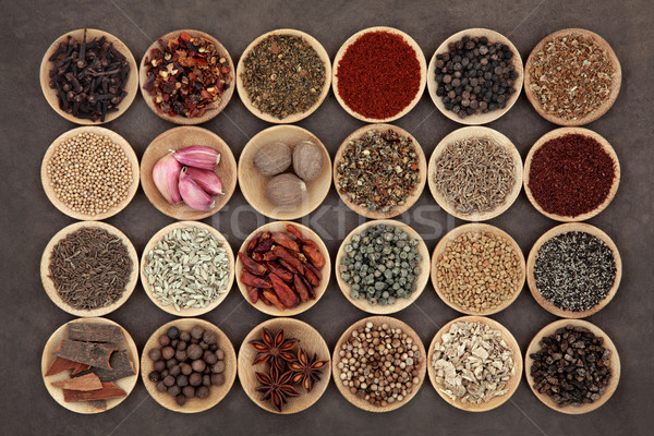Middle Eastern Spices Stock photo © marilyna