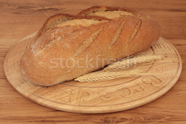 Centeio pão pão trigo rústico Foto stock © marilyna